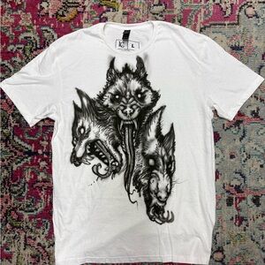 Hand Airbrushed Wolves